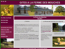 Tablet Screenshot of gitesdesmouches.be